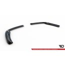 Heck Ansatz Flaps Diffusor für Porsche 718 Cayman 982c schwarz Hochglanz