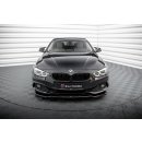 Front Ansatz V.1 für BMW 4er Gran Coupe F36 schwarz...