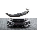 Front Ansatz für Honda Civic Sport Mk 10 schwarz Hochglanz