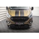 Front Ansatz für Ford Tourneo Custom Mk1 Facelift schwarz Hochglanz