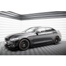 Side Flaps BMW 4er Gran Coupe F36 schwarz Hochglanz