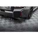 Heck Ansatz Flaps Diffusor V.1 für BMW M2 G87 schwarz Hochglanz