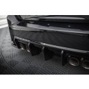 Diffusor Heck Ansatz V.1 für BMW M2 G87 schwarz Hochglanz