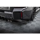 Heck Ansatz Flaps Diffusor V.3 für BMW M2 G87 schwarz Hochglanz