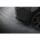 Heck Ansatz Flaps Diffusor V.4 für BMW M2 G87 schwarz Hochglanz