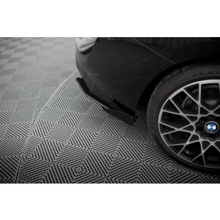 Street Pro Heck Ansatz Flaps Diffusor +Flaps für BMW 2 Coupe G42 schwarz Hochglanz