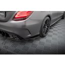 Street Pro Heck Ansatz Flaps Diffusor für Mercedes-AMG C63 Limousine / Kombi W205 Facelift