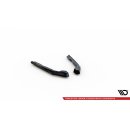 Heck Ansatz Flaps Diffusor V.1 für BMW 2 Coupe G42 schwarz Hochglanz