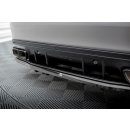 Mittlerer Diffusor Heck Ansatz DTM Look für Mercedes-AMG C63 Limousine / Kombi W205 Facelift schwarz Hochglanz