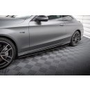 Street Pro Seitenschweller Ansatz für Mercedes-AMG C43 Coupe C205 Facelift