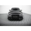 Street Pro Front Ansatz für +Flaps für + Flaps Audi S5 / A5 S-Line 8T schwarz Hochglanz