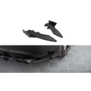 Street Pro Heck Ansatz Flaps Diffusor +Flaps für Audi S5 / A5 S-Line Coupe / Cabriolet 8T schwarz Hochglanz