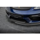 Front Ansatz für Porsche 718 Cayman GT4 RS 982c schwarz Hochglanz