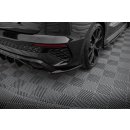 Heck Ansatz Flaps Diffusor V.2 für Audi RS3 Sportback 8Y schwarz Hochglanz