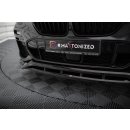 Front Ansatz V.2 für BMW X5 M-Paket G05 schwarz Hochglanz