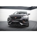 Front Ansatz für Cupra Ateca Mk1 Facelift schwarz Hochglanz