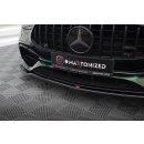 Front Ansatz V.1 für Mercedes-AMG E63 W213 Facelift schwarz Hochglanz