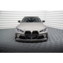 Front Ansatz V.4 für CSL Look BMW M4 G82 / M3 G80 schwarz Hochglanz