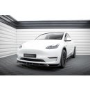 Front Ansatz V.1 für Tesla Model Y schwarz Hochglanz