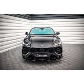 Front Ansatz V.1 für Lamborghini Urus Mk1 schwarz Hochglanz