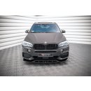 Front Ansatz V.2 für BMW X5 M-Paket F15 schwarz...