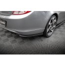 Heck Ansatz Flaps Diffusor für Opel Insignia OPC-Line Mk1 schwarz Hochglanz