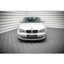 Front Ansatz V.3 für BMW 1er E81 Facelift schwarz...