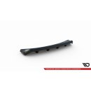 Mittlerer Diffusor Heck Ansatz DTM Look für Ford Mondeo Sport Mk5 Facelift / Fusion Sport Mk2 Facelift schwarz Hochglanz