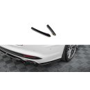 Heck Ansatz Flaps Diffusor für Ford Mondeo Sport Mk5 Facelift / Fusion Sport Mk2 Facelift schwarz Hochglanz