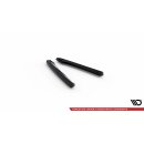 Heck Ansatz Flaps Diffusor für Ford Mondeo Sport Mk5 Facelift / Fusion Sport Mk2 Facelift schwarz Hochglanz