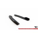 Heck Ansatz Flaps Diffusor für V.8 Ford Focus Kombi ST-Line Mk4 schwarz Hochglanz