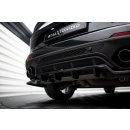 Mittlerer Diffusor Heck Ansatz DTM Look für Alfa Romeo Stelvio Quadrifoglio Mk1 schwarz Hochglanz