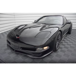 Front Ansatz für Chevrolet Corvette C5 schwarz Hochglanz