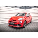 Front Ansatz für Fiat 500X Sport Mk1 Facelift schwarz Hochglanz