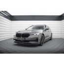 Front Ansatz V.1 für BMW 5er G30 / G31 Facelift schwarz Hochglanz