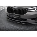 Front Ansatz V.1 für BMW 5er G30 / G31 Facelift schwarz Hochglanz