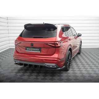 Spoiler CAP für 3D Seat Tarraco FR Mk1 schwarz Hochglanz