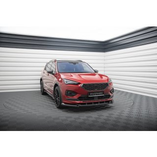 Front Ansatz V.1 für Seat Tarraco FR Mk1 schwarz Hochglanz