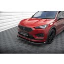 Front Ansatz V.1 für Seat Tarraco FR Mk1 schwarz Hochglanz