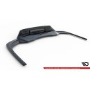 Mittlerer Diffusor Heck Ansatz DTM Look für V.2 Audi A4 S-Line B9 Facelift schwarz Hochglanz