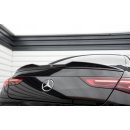 Spoiler CAP für 3D Mercedes-Benz CLA Coupe C118 schwarz Hochglanz