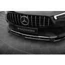 Front Ansatz V.2 für Mercedes-Benz CLA C118 schwarz Hochglanz