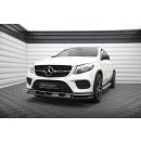 Front Ansatz V.1 für Mercedes-Benz GLE Coupe 43 AMG / AMG-Line C292 schwarz Hochglanz