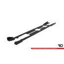 Street Pro Seitenschweller Ansatz für + Flaps Honda Civic Mk10 schwarz Hochglanz