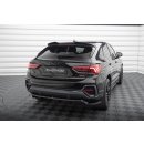 Spoiler CAP für 3D Audi Q3 Sportback F3 schwarz Hochglanz