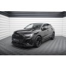 Front Ansatz V.2 für Audi Q3 Sportback F3 schwarz Hochglanz