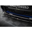 Front Ansatz V.1 für BMW X5 M-Paket G05 Facelift schwarz Hochglanz