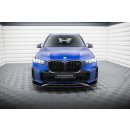 Front Ansatz V.2 für BMW X5 M-Paket G05 Facelift schwarz Hochglanz