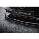 Street Pro Front Ansatz für +Flaps für + Flaps Mercedes-AMG CLA 45 Aero C117 Facelift schwarz Hochglanz