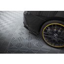 Street Pro Heck Ansatz Flaps Diffusor +Flaps für Mercedes-AMG CLA 45 C117 Facelift schwarz Hochglanz